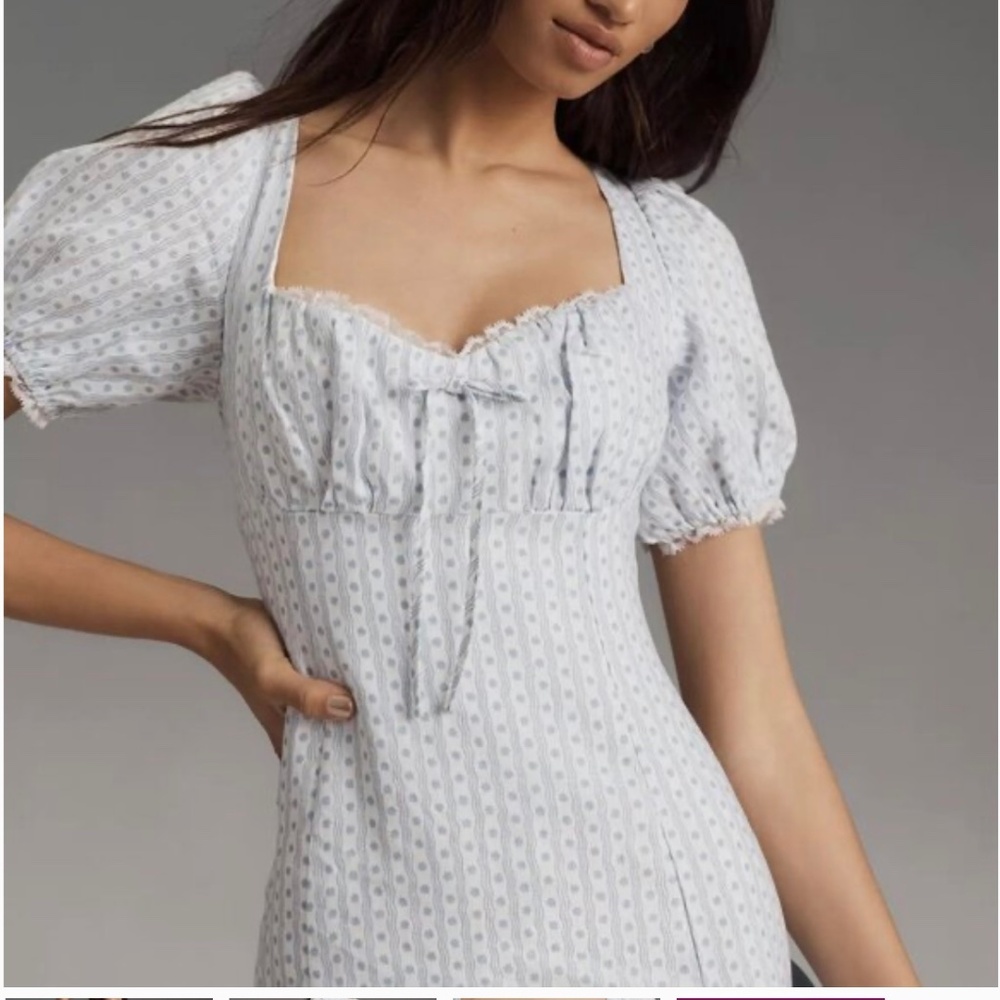 Reformation Cherise Linen Dress